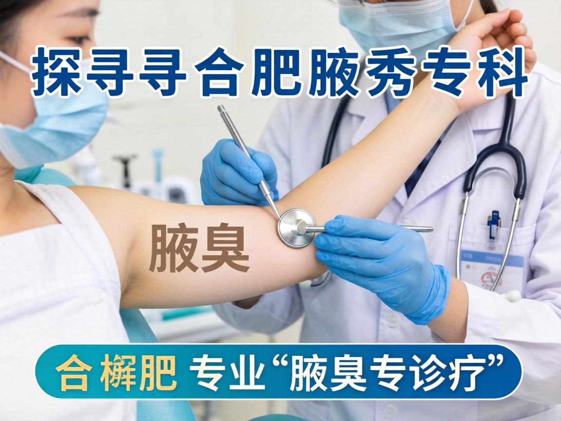 探寻合肥腋秀专科，解析合肥专业腋臭诊疗的核心优势