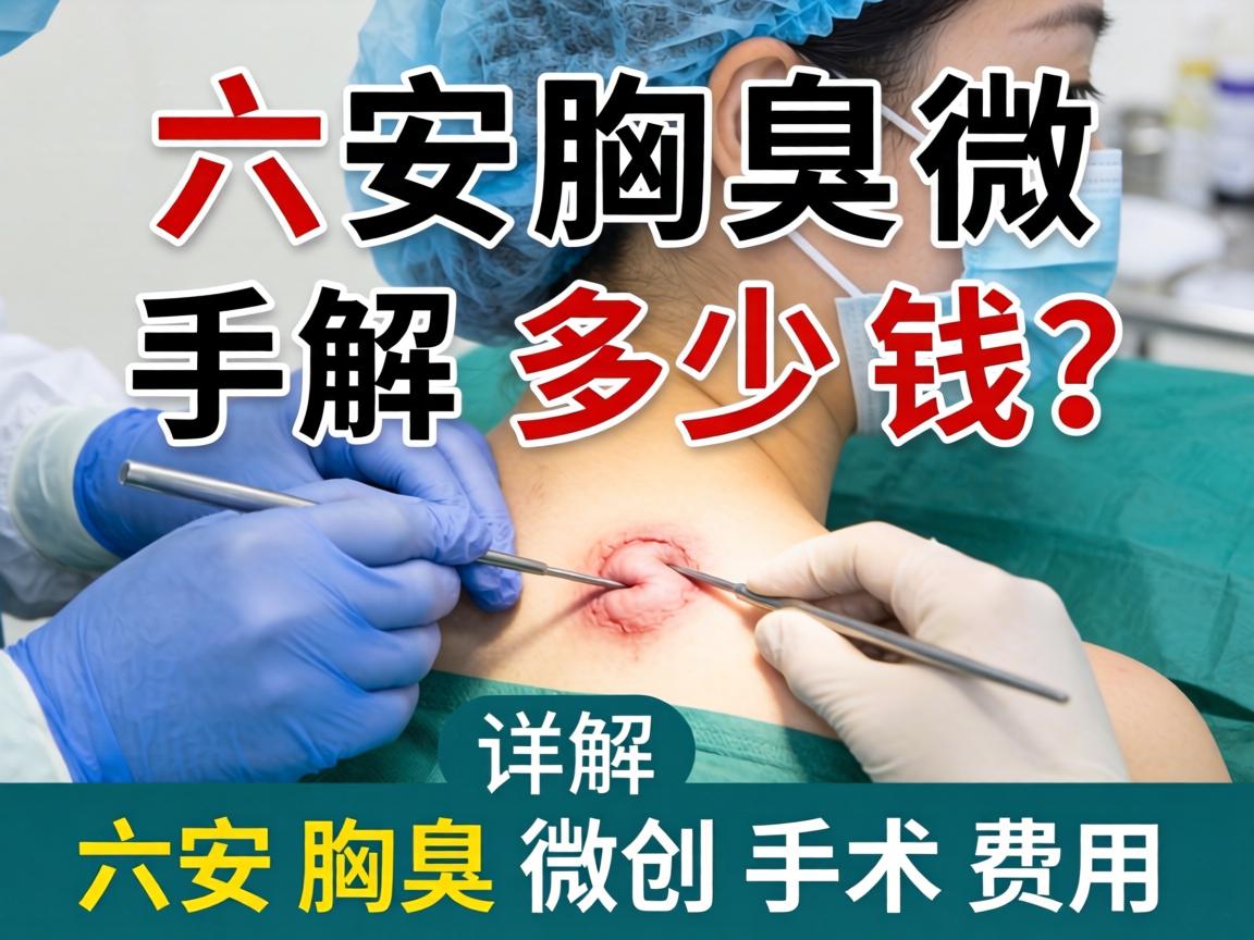 六安腋臭微创手术多少钱？详解六安腋臭微创手术费用