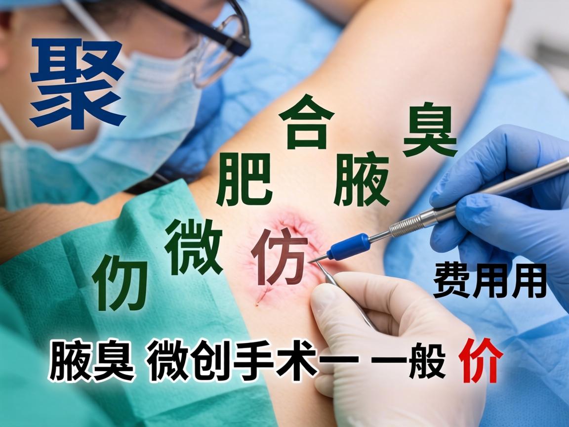 聚焦合肥腋臭微创手术费用，详解腋臭微创手术一般价格