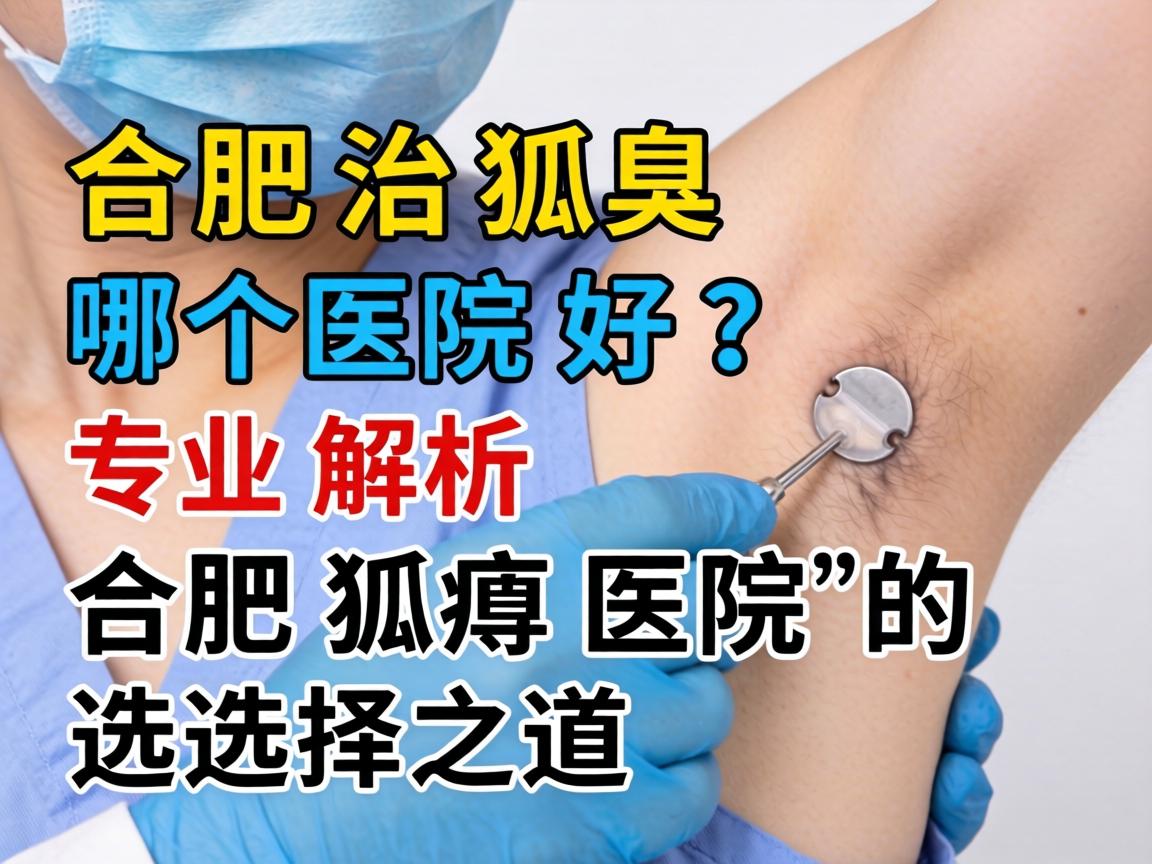 合肥治狐臭哪个医院好?专业解析合肥狐臭医院的选择之道 合肥治狐臭哪个医院好?专业解析合肥狐臭医院的选择之道