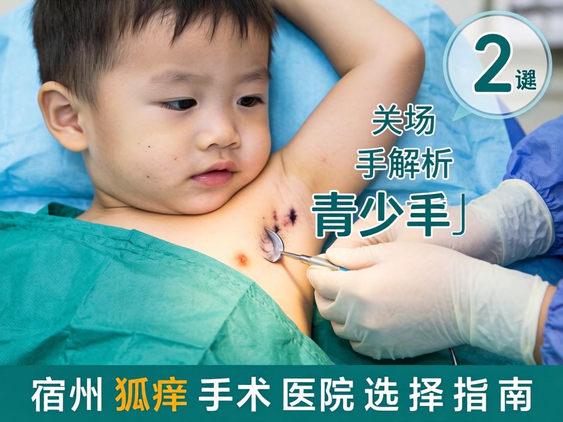 12岁青少年狐臭手术解析，宿州狐臭手术医院选择指南