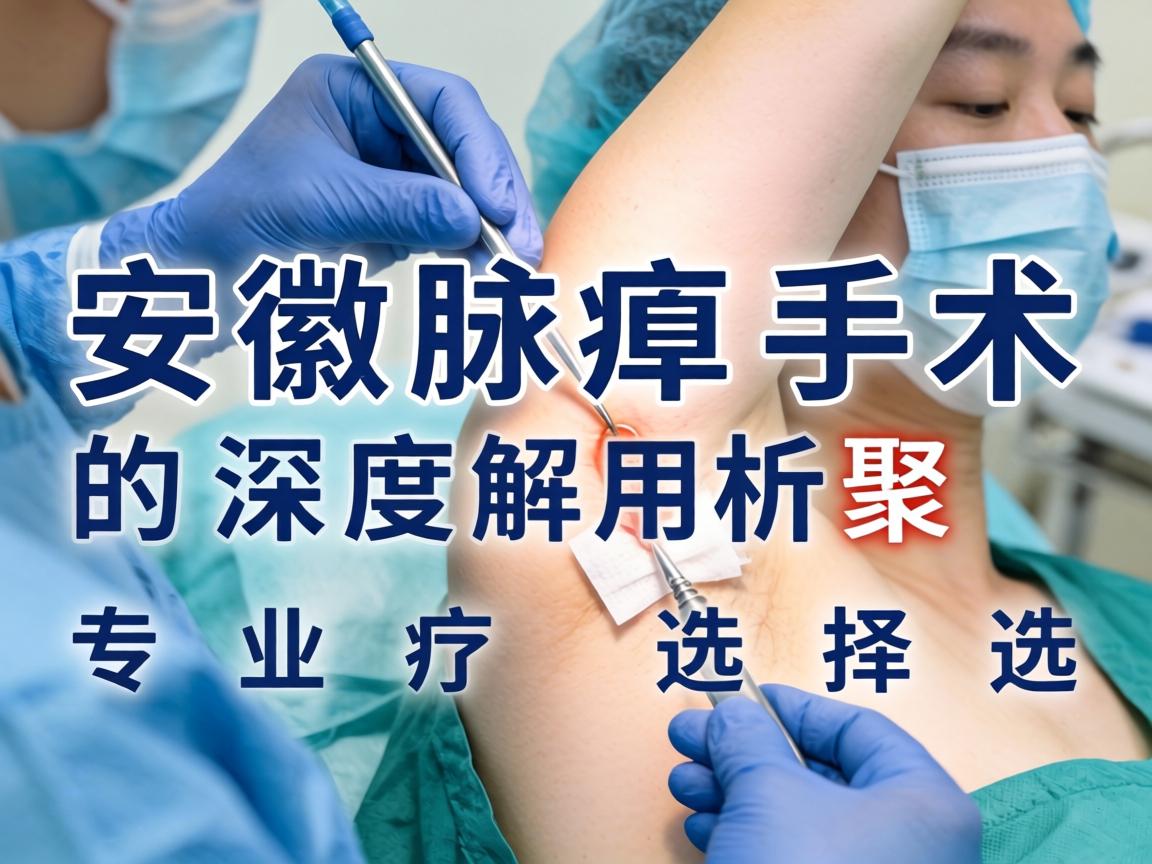 安徽腋臭手术医院深度解析，聚焦安徽腋臭手术的专业选择
