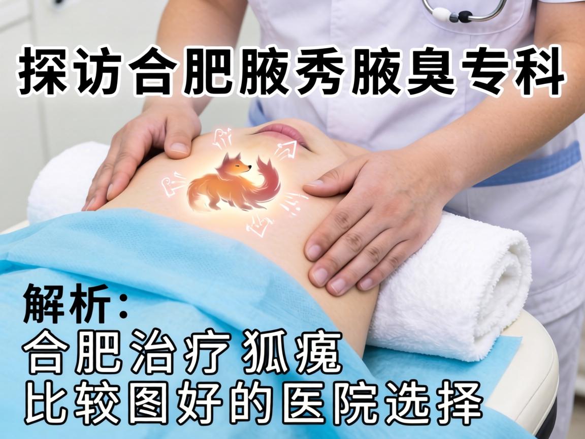 探访合肥腋秀腋臭专科，解析合肥治疗狐臭比较好的医院选择