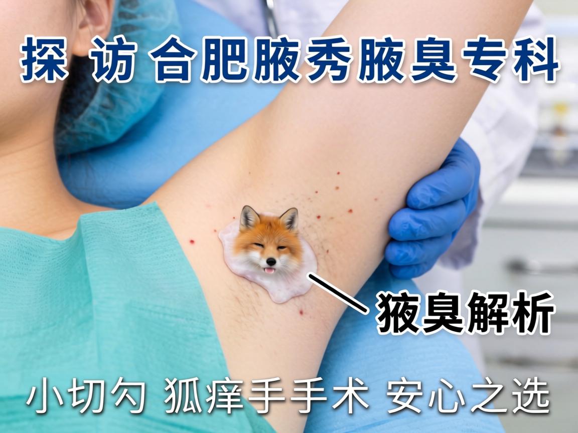 探访合肥腋秀腋臭专科,解析小切口狐臭手术的安心之选 探访合肥腋秀腋臭专科,解析小切口狐臭手术的安心之选