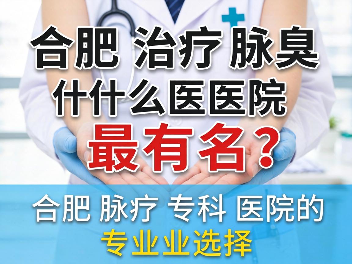 合肥治疗腋臭什么医院最有名？解析合肥腋臭专科医院的专业选择