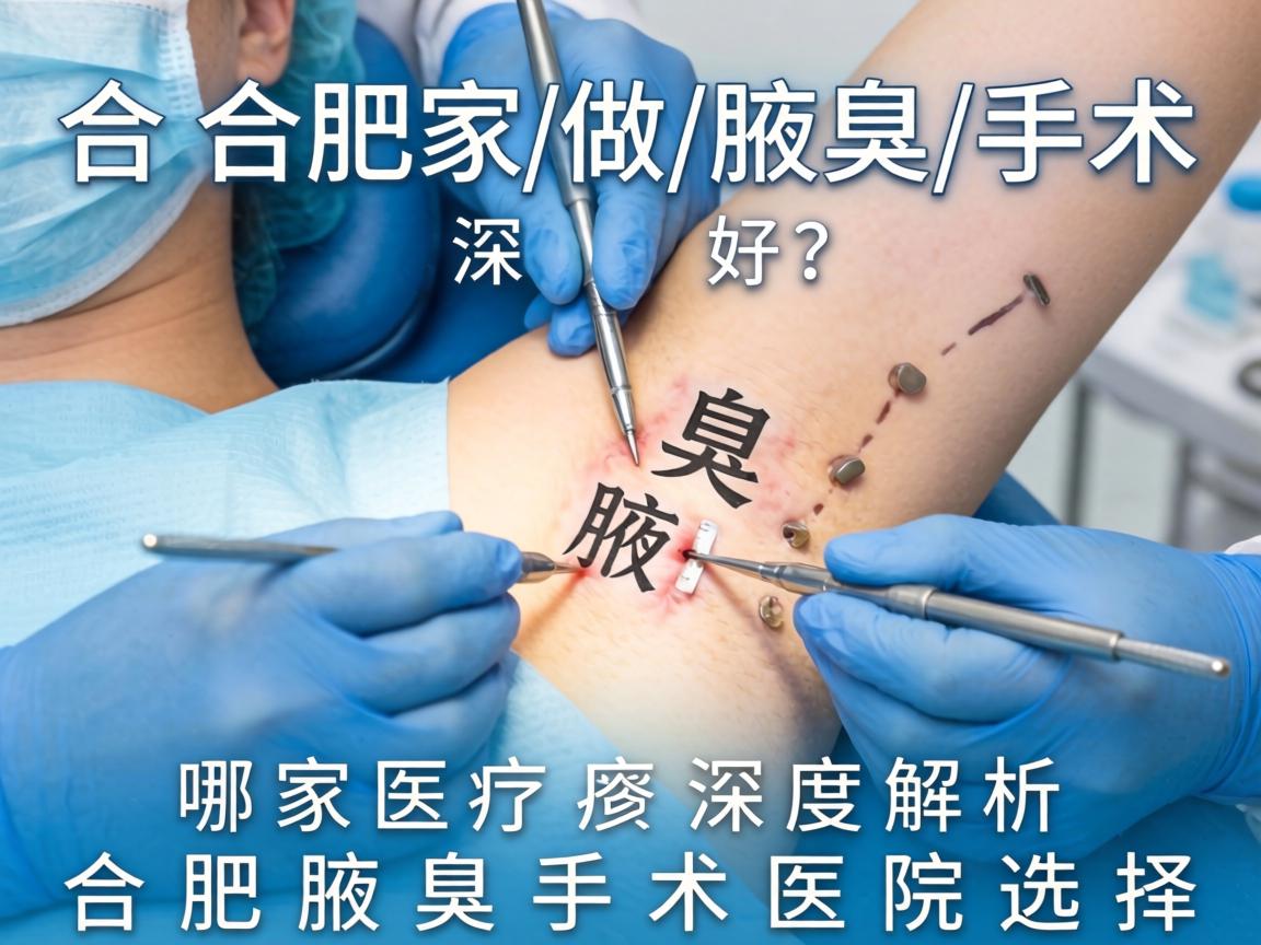 在合肥做腋臭手术哪家医院好?深度解析合肥腋臭手术医院选择 在合肥做腋臭手术哪家医院好?深度解析合肥腋臭手术医院选择