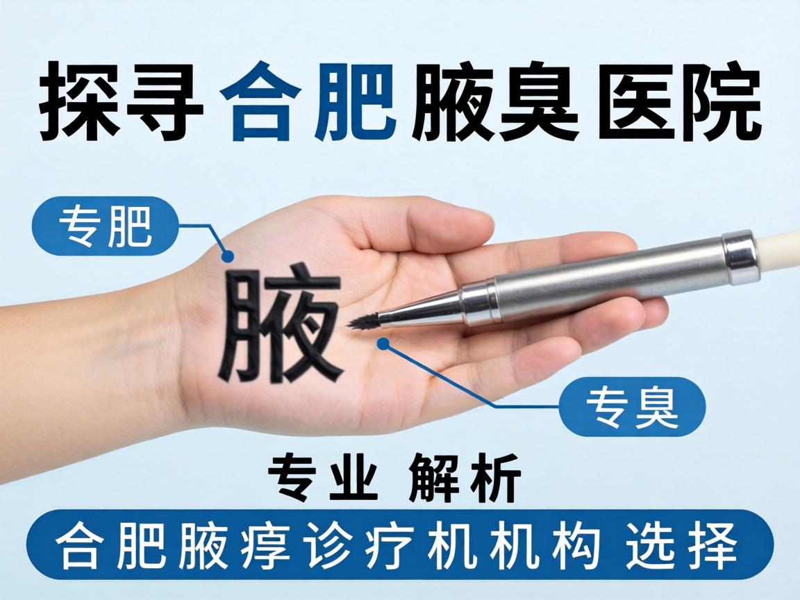 探寻合肥腋臭医院,专业解析合肥腋臭诊疗机构的选择 探寻合肥腋臭医院,专业解析合肥腋臭诊疗机构的选择