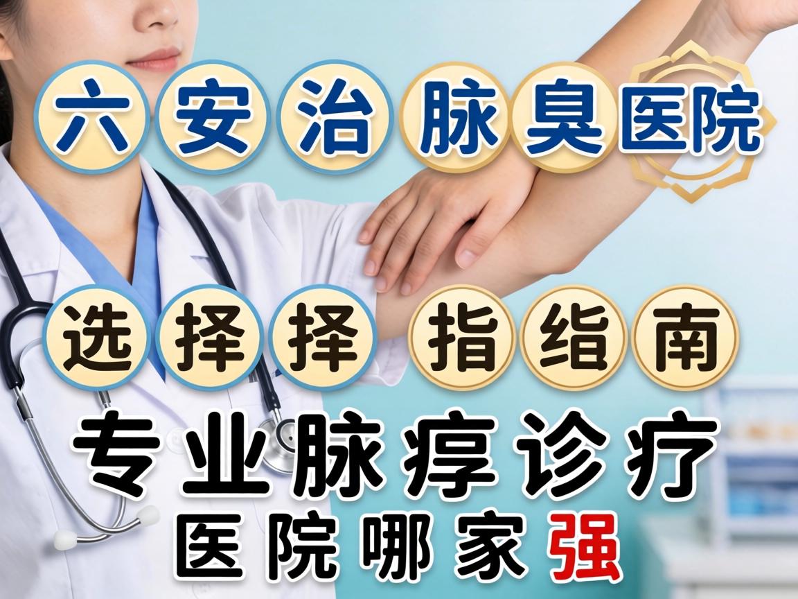 六安治腋臭医院选择指南，专业腋臭诊疗医院哪家强