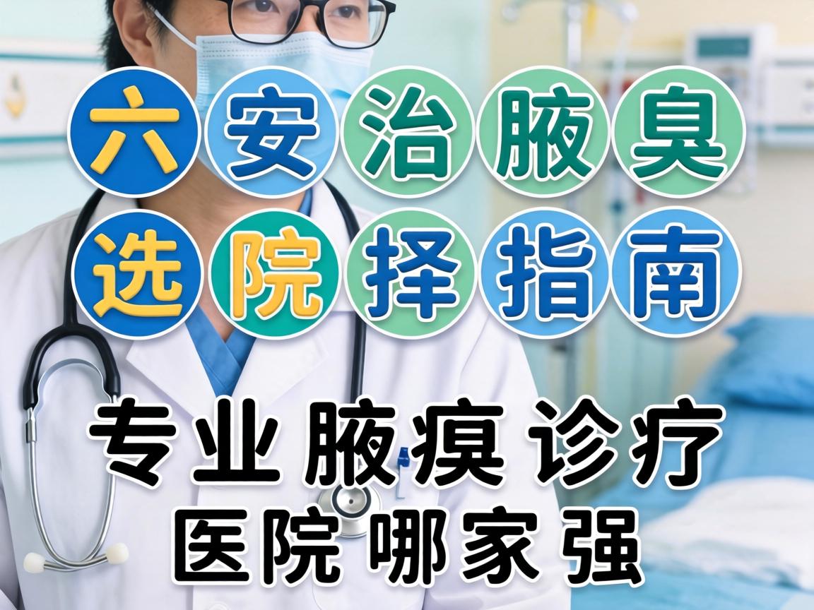 六安治腋臭医院选择指南，专业腋臭诊疗医院哪家强