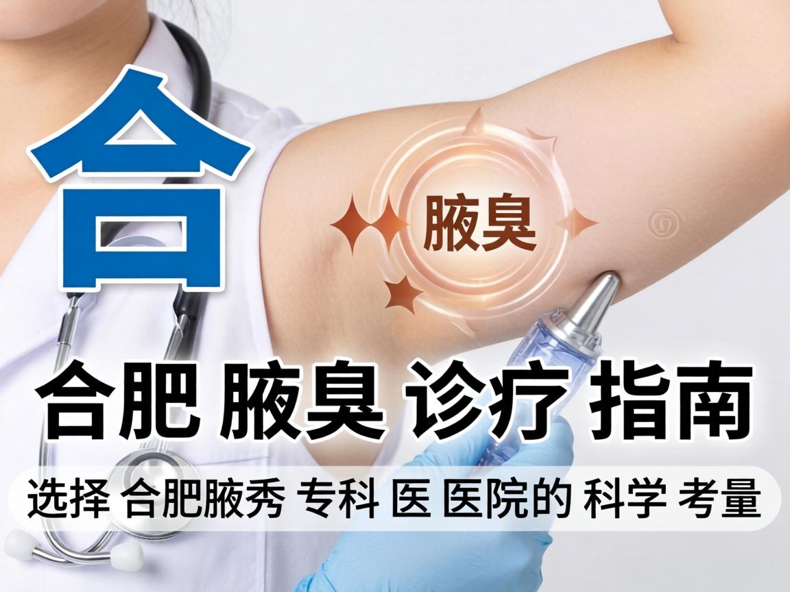 合肥腋臭诊疗指南,选择合肥腋秀专科医院的科学考量 合肥腋臭诊疗指南,选择合肥腋秀专科医院的科学考量