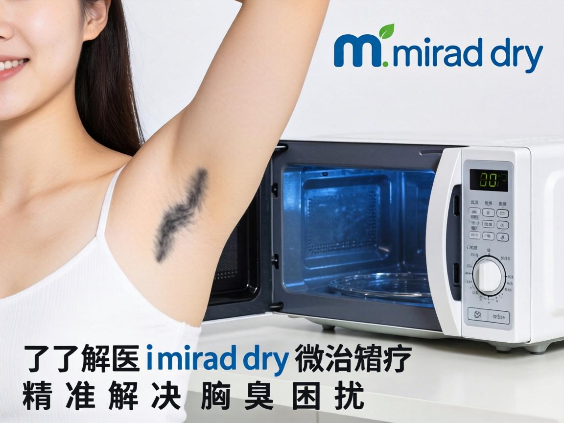 了解miradry微波治疗，miradry精准解决腋臭困扰