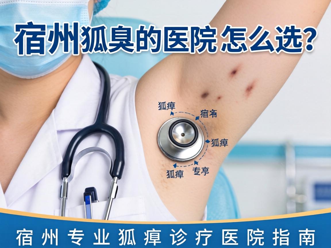 宿州狐臭医院怎么选？宿州专业狐臭诊疗医院指南