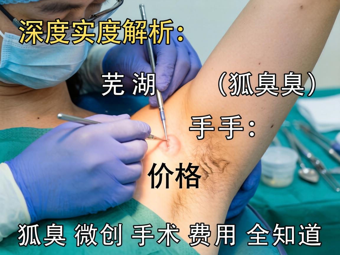 深度解析芜湖狐臭手术价格，狐臭微创手术费用全知道
