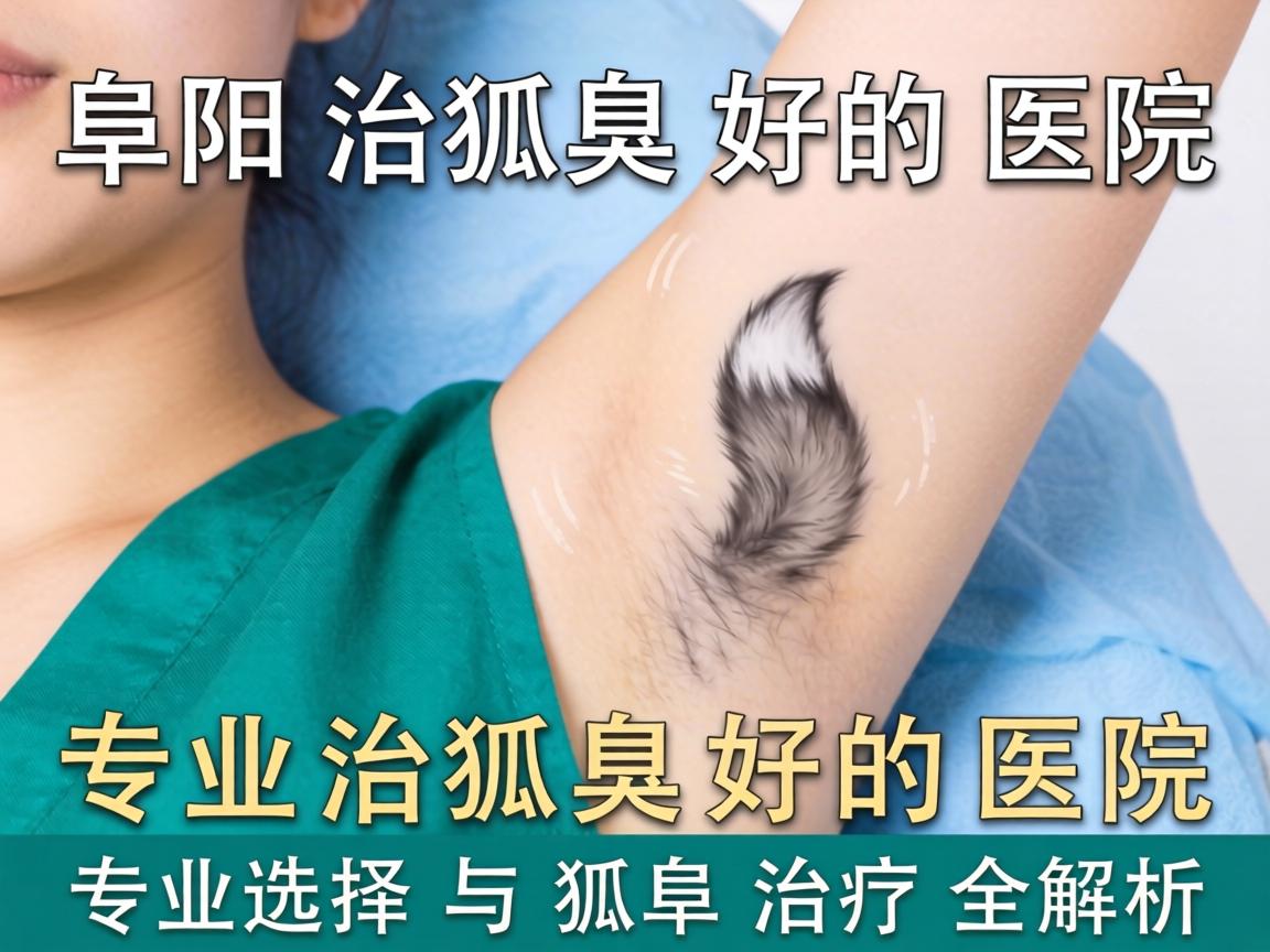 阜阳治狐臭好的医院，专业选择与狐臭治疗全解析