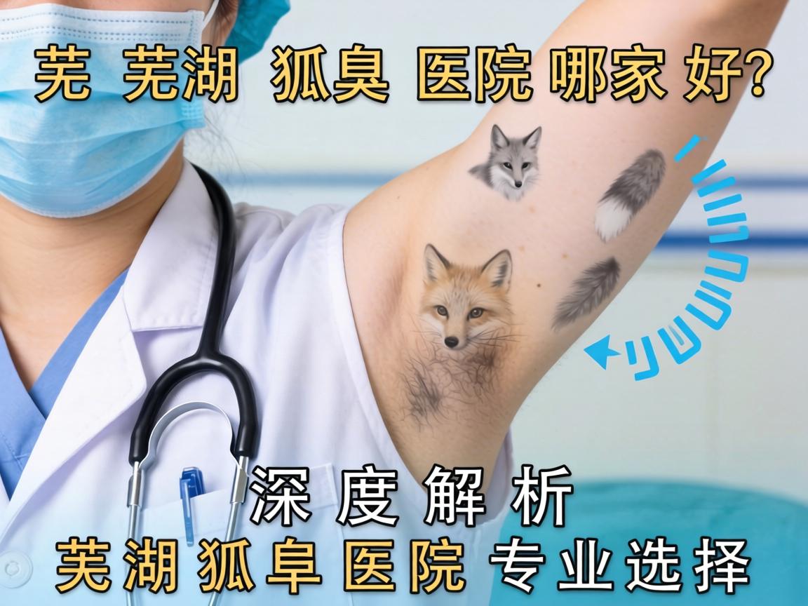 芜湖狐臭医院哪家好？深度解析芜湖狐臭医院专业选择