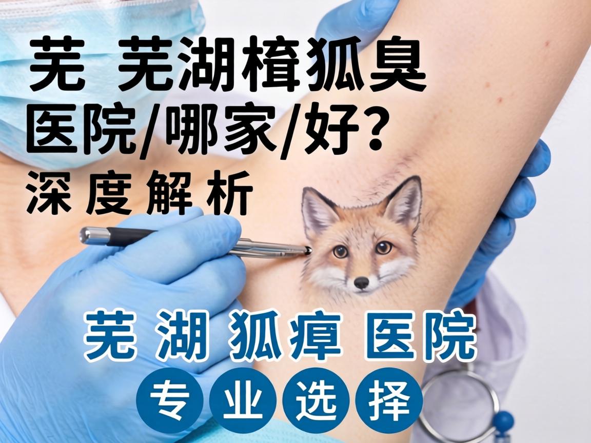 芜湖狐臭医院哪家好？深度解析芜湖狐臭医院专业选择