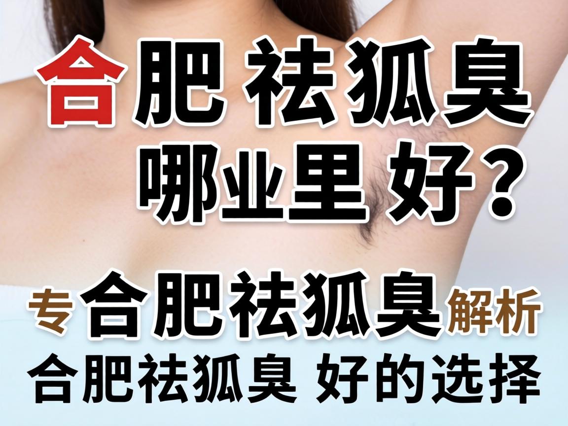 合肥祛狐臭哪里好？专业解析合肥祛狐臭好的选择