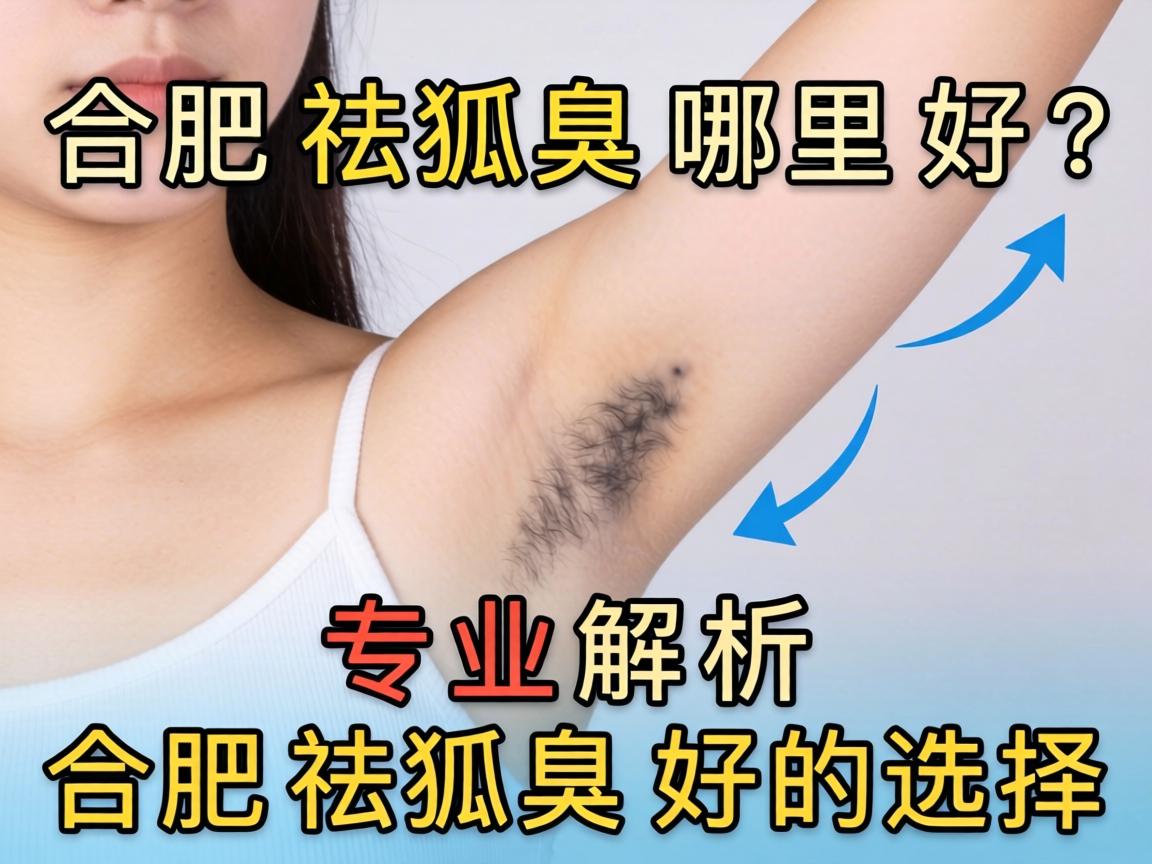 合肥祛狐臭哪里好？专业解析合肥祛狐臭好的选择