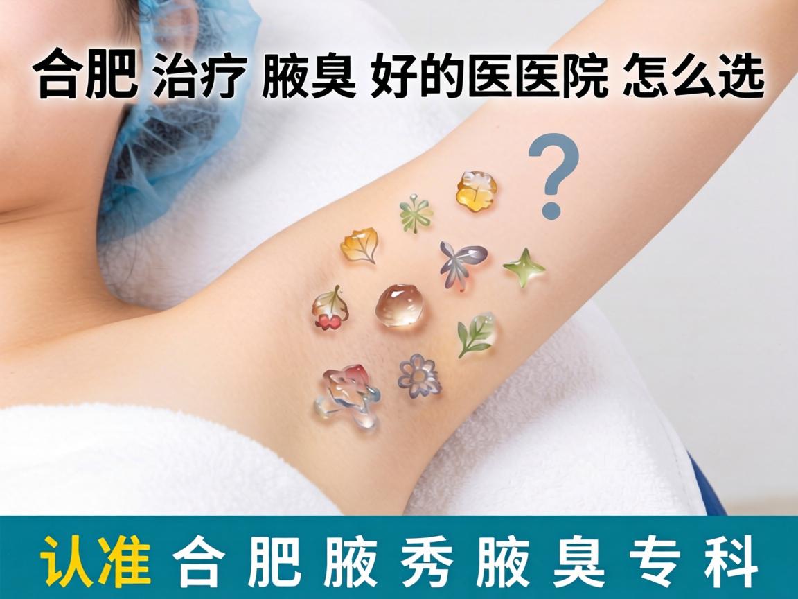 合肥治疗腋臭好的医院怎么选？认准合肥腋秀腋臭专科