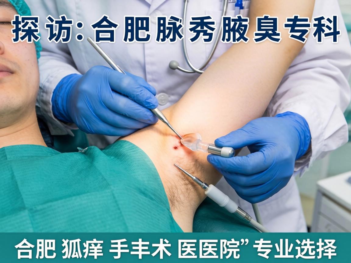 探访合肥腋秀腋臭专科，解析合肥狐臭手术医院的专业选择