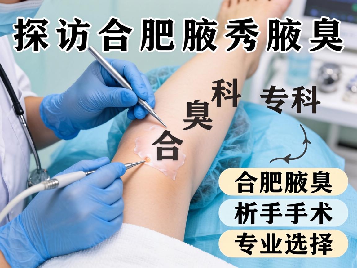 探访合肥腋秀腋臭专科，解析合肥腋臭手术的专业选择