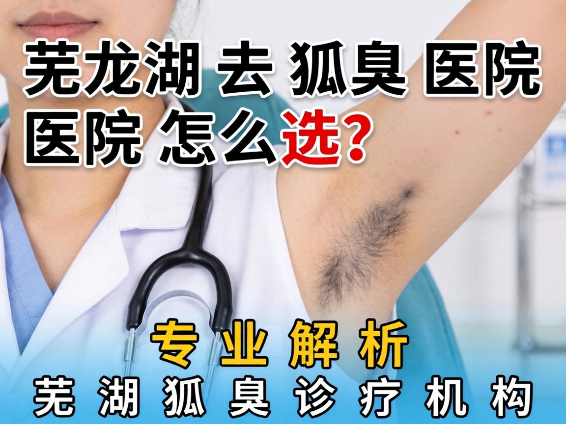 芜湖去狐臭医院怎么选？专业解析芜湖狐臭诊疗机构