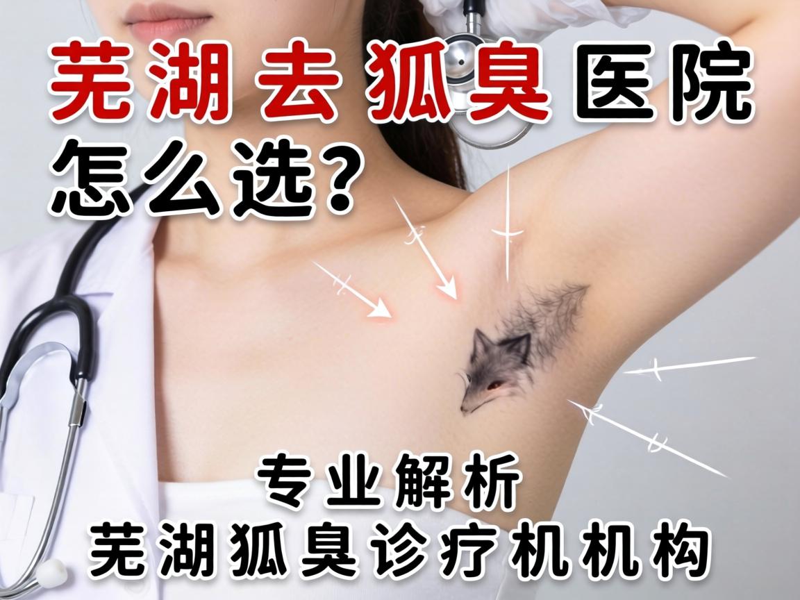 芜湖去狐臭医院怎么选？专业解析芜湖狐臭诊疗机构