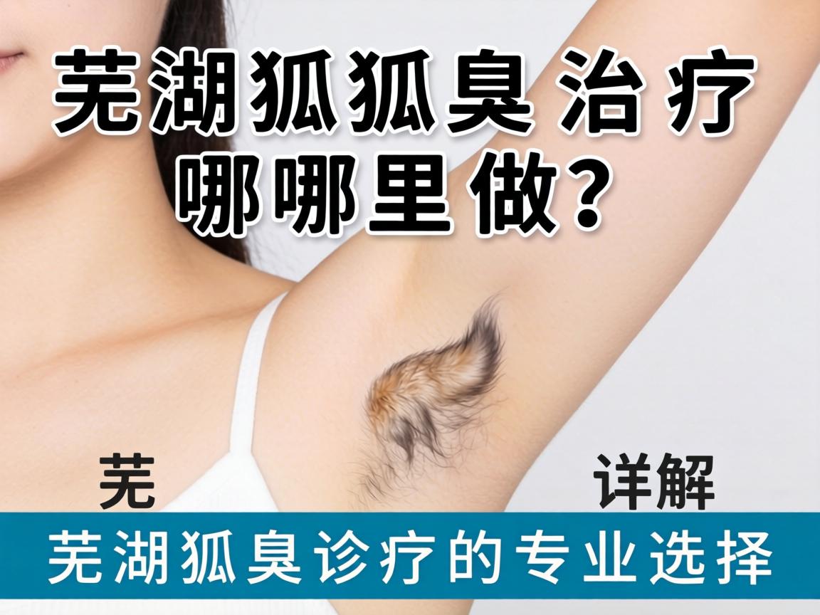 芜湖狐臭治疗哪里做？详解芜湖狐臭诊疗的专业选择