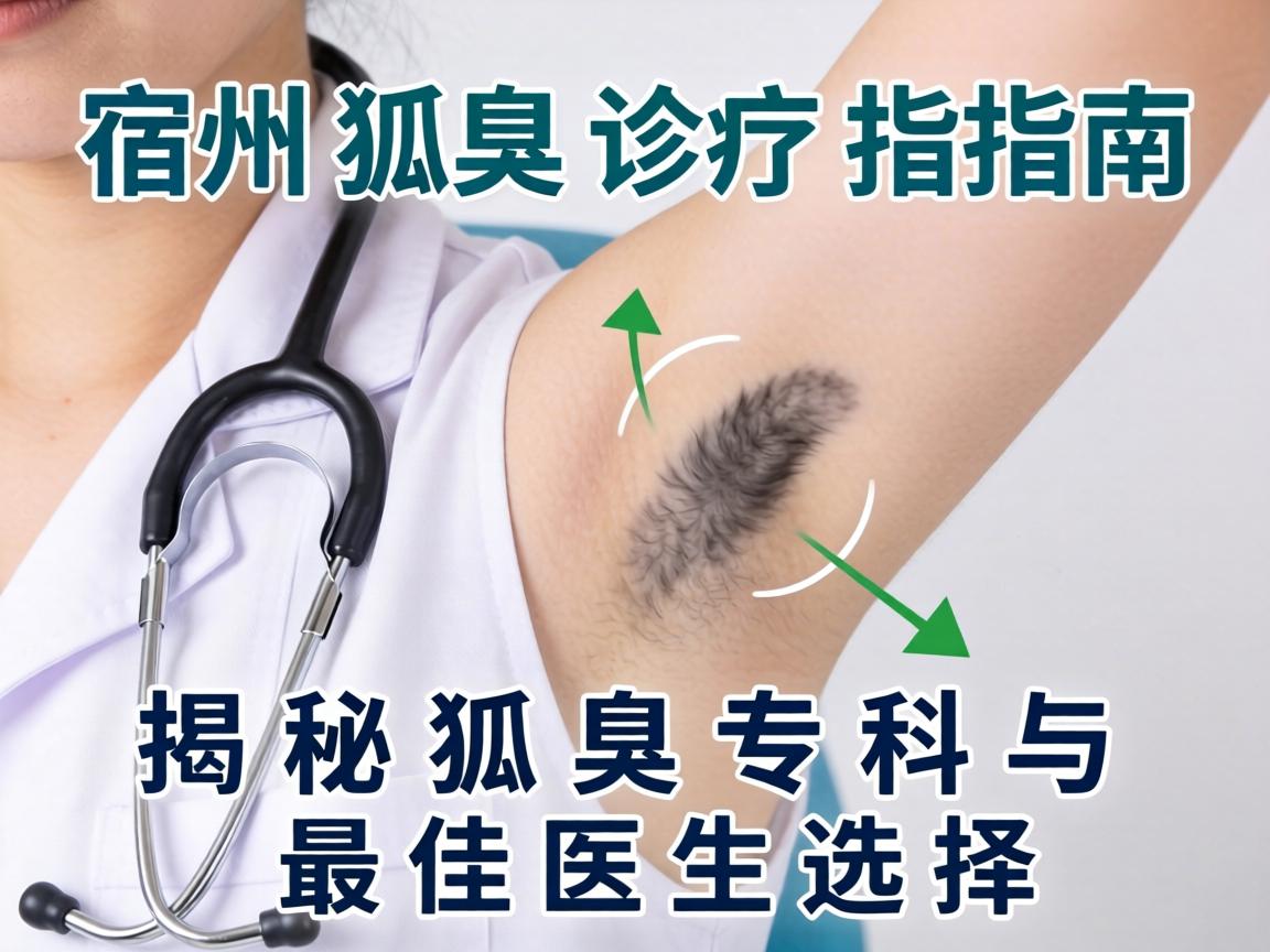 宿州狐臭诊疗指南，揭秘狐臭专科与最佳医生选择