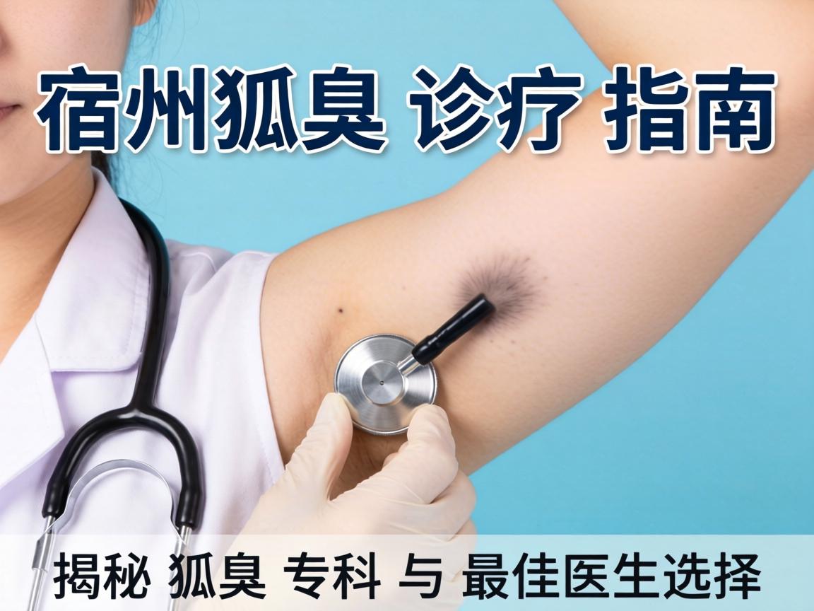 宿州狐臭诊疗指南，揭秘狐臭专科与最佳医生选择