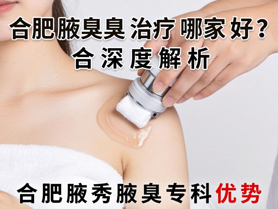 合肥腋臭治疗哪家好？深度解析合肥腋秀腋臭专科优势