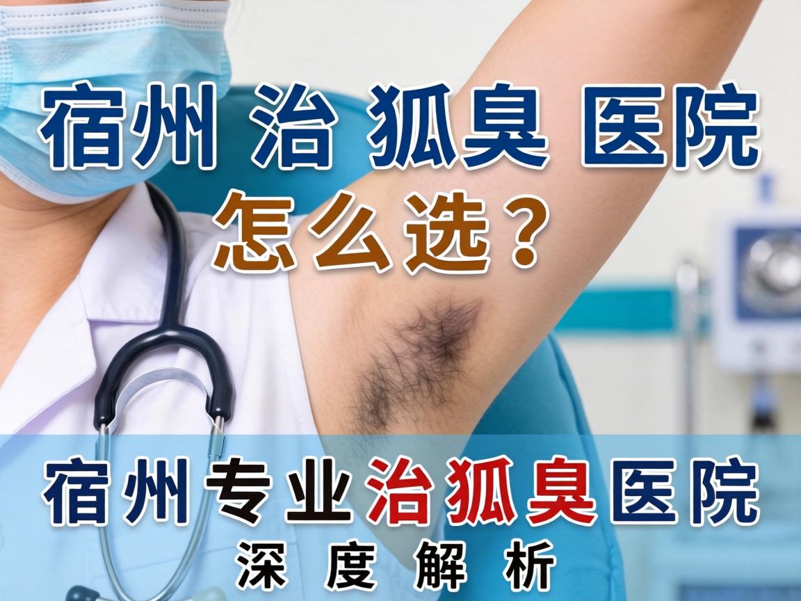 宿州治狐臭医院怎么选？宿州专业治狐臭医院深度解析