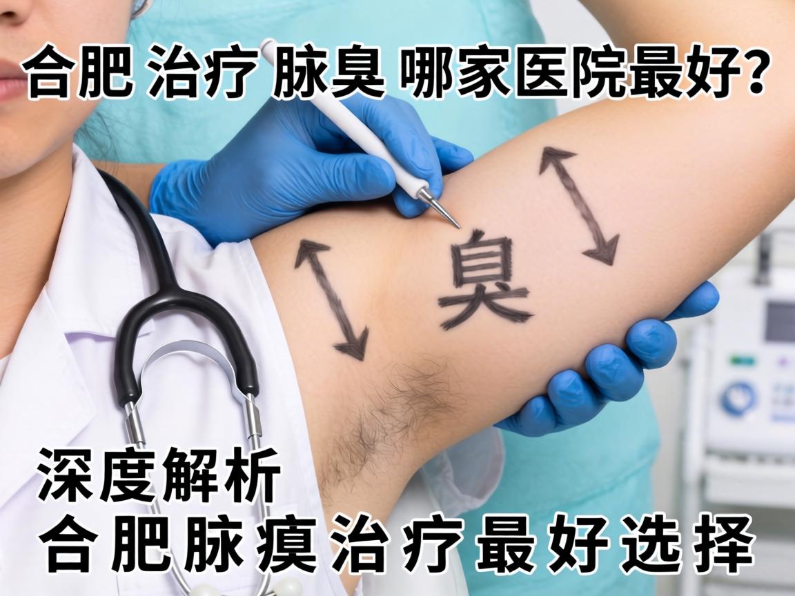 合肥治疗腋臭哪家医院最好？深度解析合肥腋臭治疗最好选择