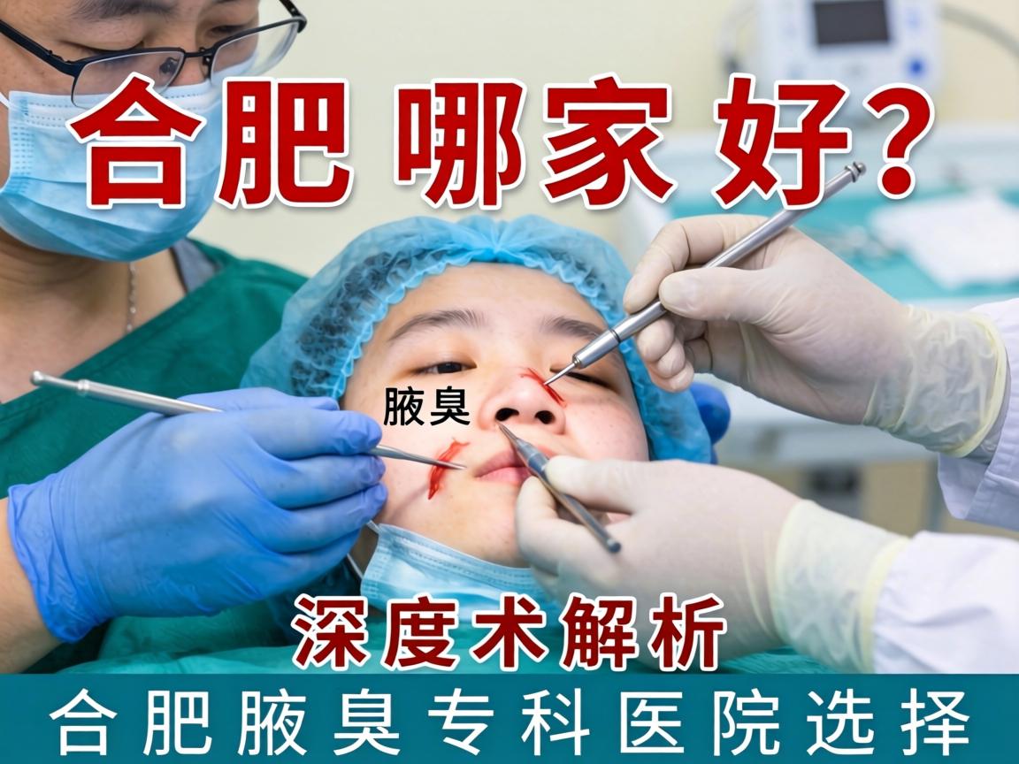 合肥腋臭手术哪家好？深度解析合肥腋臭专科医院选择