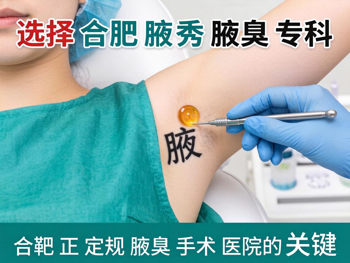 选择合肥腋秀腋臭专科 解析合肥正规腋臭手术医院的关键 选择合肥腋秀腋臭专科 解析合肥正规腋臭手术医院的关键