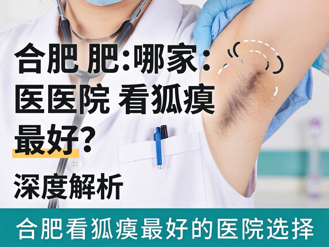 合肥哪家医院看狐臭最好？深度解析合肥看狐臭最好的医院选择