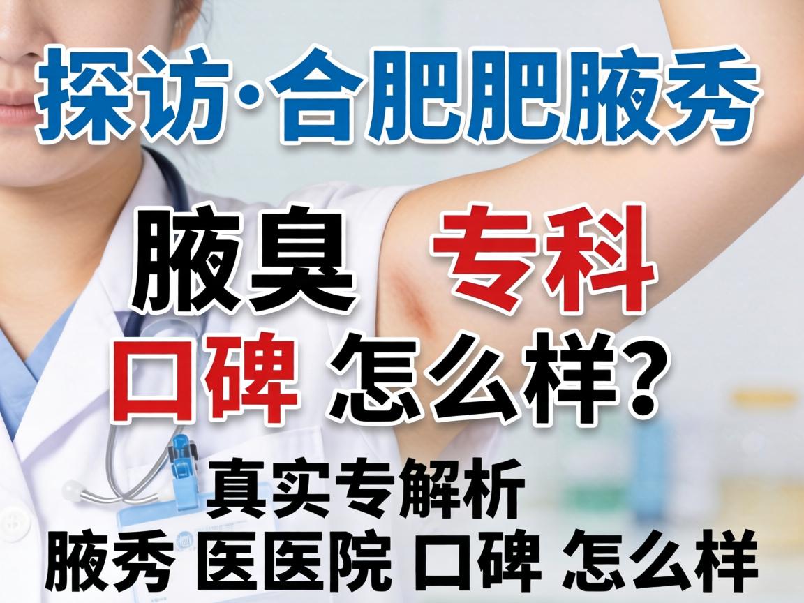 探访合肥腋秀腋臭专科口碑怎么样?真实解析腋秀医院口碑怎么样 探访合肥腋秀腋臭专科口碑怎么样?真实解析腋秀医院口碑怎么样