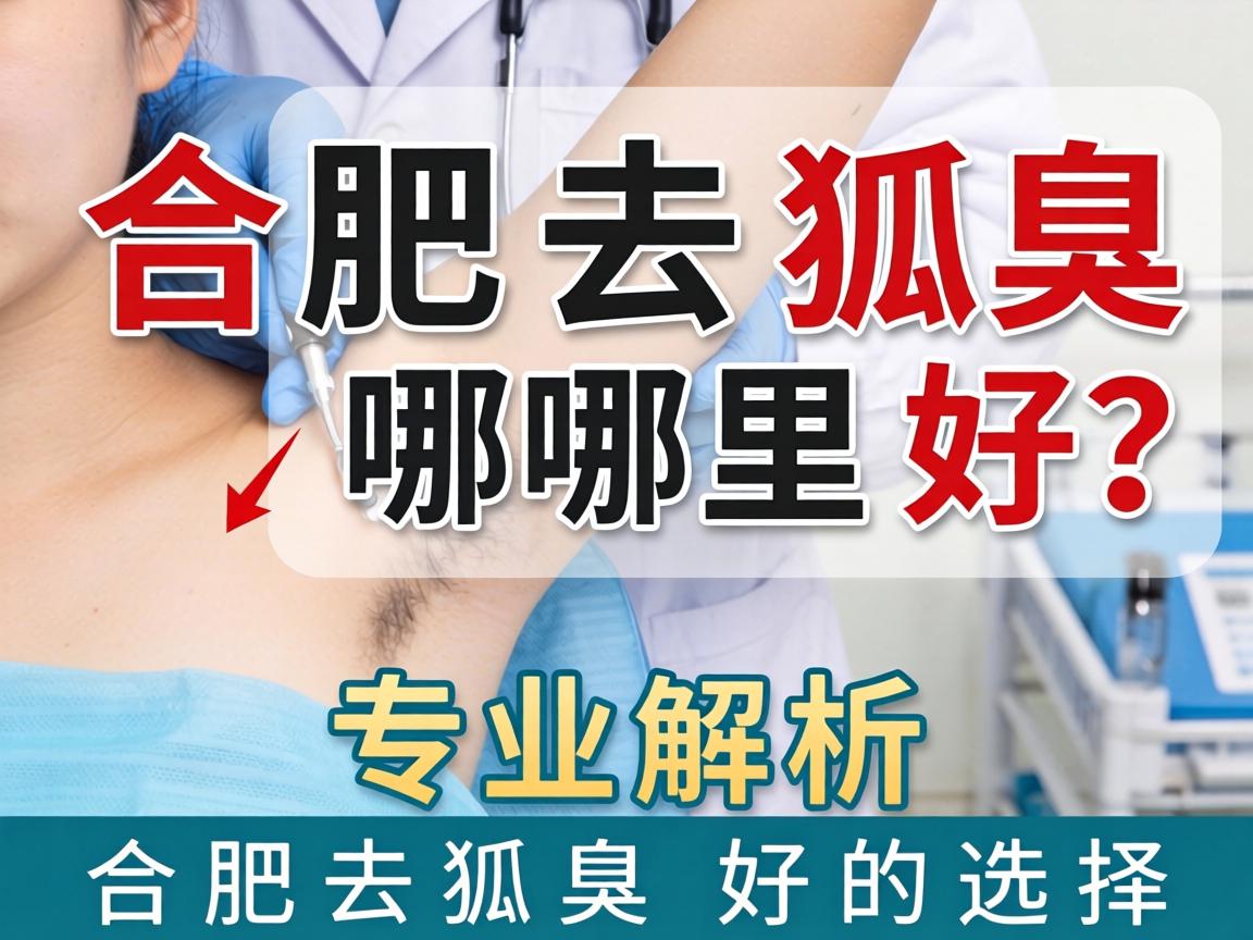 合肥去狐臭哪里好？专业解析合肥去狐臭好的选择