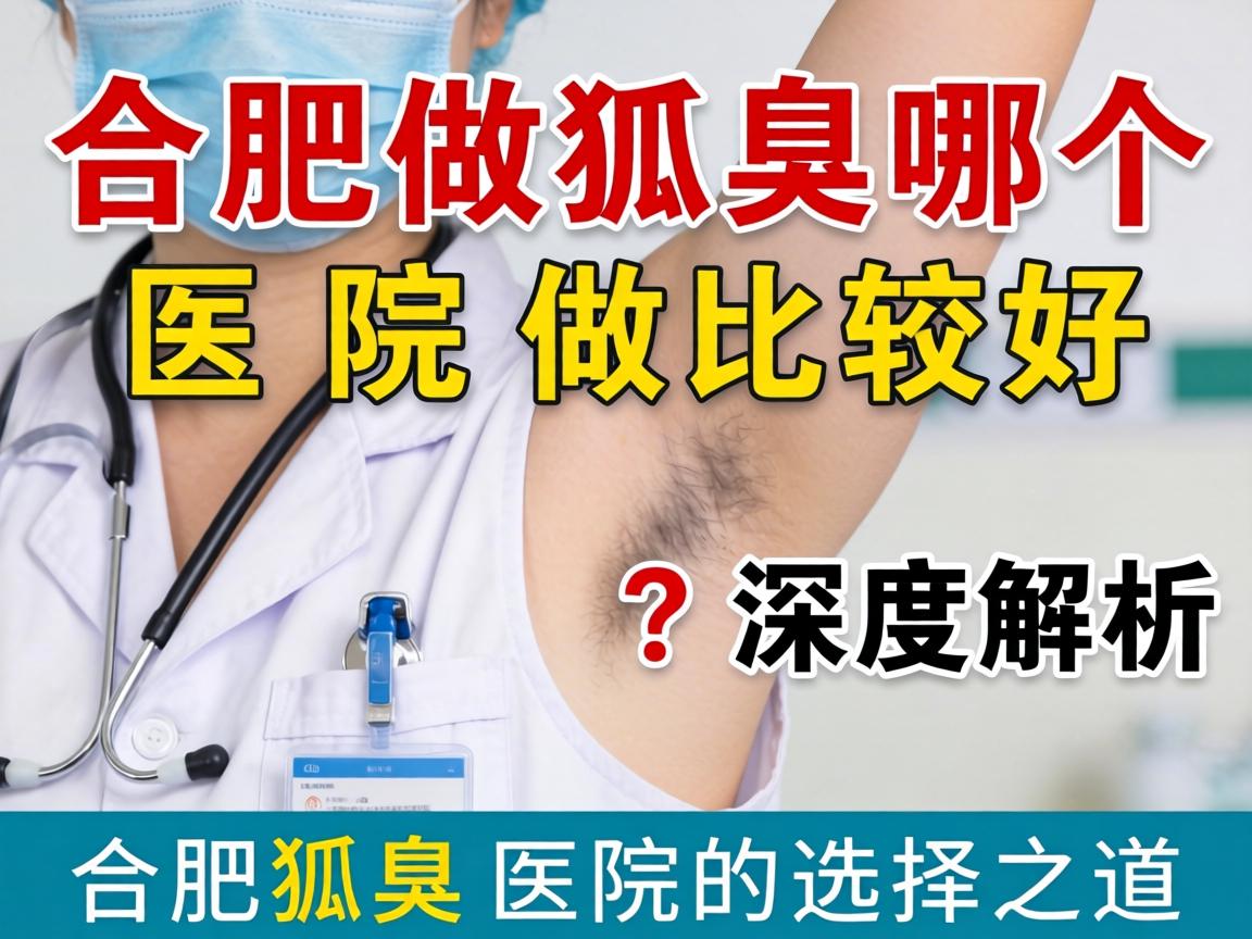 合肥做狐臭哪个医院做比较好?深度解析合肥狐臭医院的选择之道 合肥做狐臭哪个医院做比较好?深度解析合肥狐臭医院的选择之道