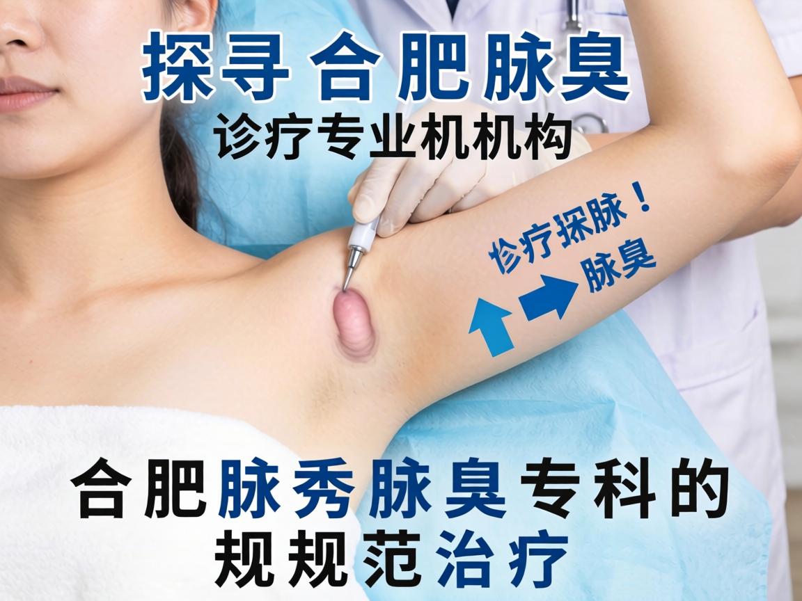 探寻合肥腋臭诊疗专业机构，详解合肥腋秀腋臭专科的规范治疗