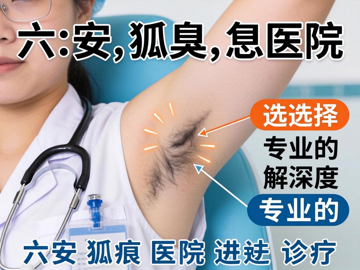 六安狐臭医院深度解析，如何选择专业的六安狐臭医院进行诊疗