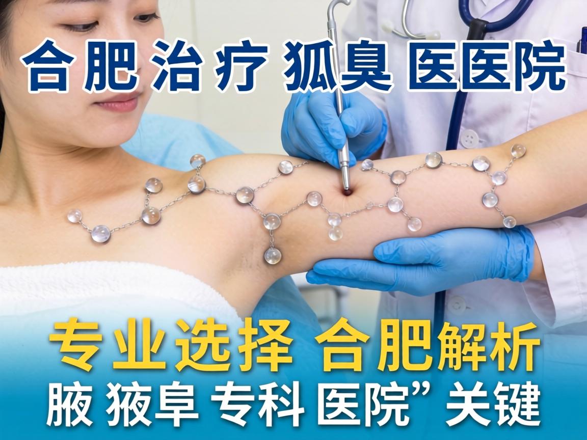 合肥治疗狐臭医院解析,专业选择合肥腋臭专科医院的关键 合肥治疗狐臭医院解析,专业选择合肥腋臭专科医院的关键