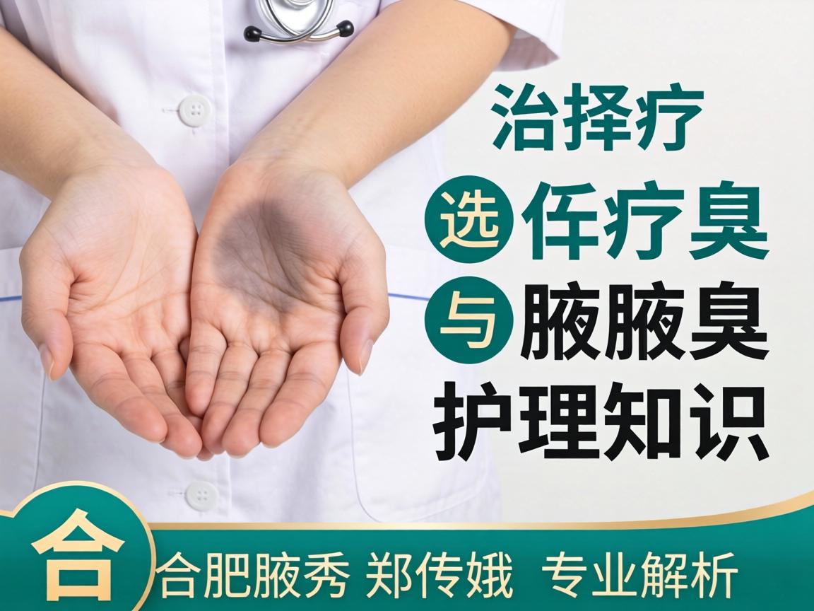 腋臭治疗选择与腋臭护理知识，合肥腋秀郑传娥专业解析