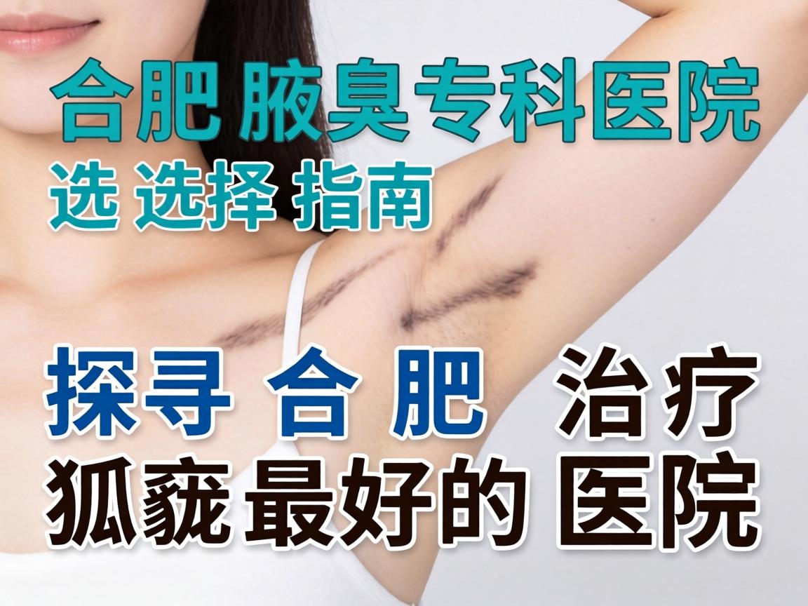 合肥腋臭专科医院选择指南,探寻合肥治疗狐臭最好的医院 合肥腋臭专科医院选择指南,探寻合肥治疗狐臭最好的医院