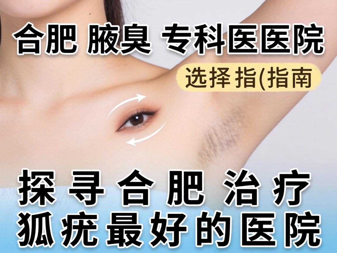 合肥腋臭专科医院选择指南,探寻合肥治疗狐臭最好的医院 合肥腋臭专科医院选择指南,探寻合肥治疗狐臭最好的医院
