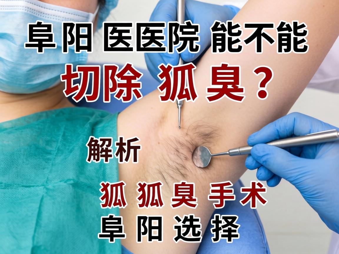 阜阳医院能不能切除狐臭?解析狐臭手术的阜阳选择 阜阳医院能不能切除狐臭?解析狐臭手术的阜阳选择