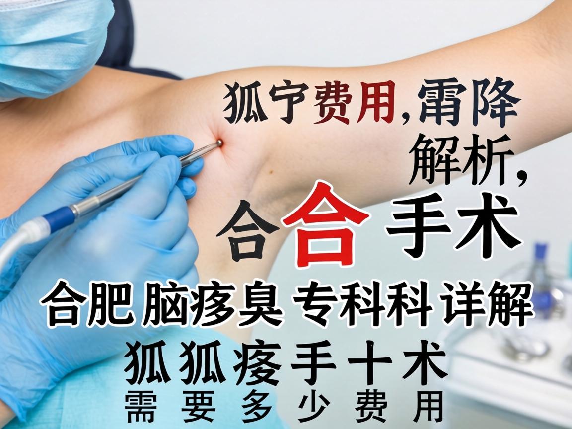 狐臭手术费用解析,合肥腋臭专科详解狐臭手术需要多少费用 狐臭手术费用解析,合肥腋臭专科详解狐臭手术需要多少费用