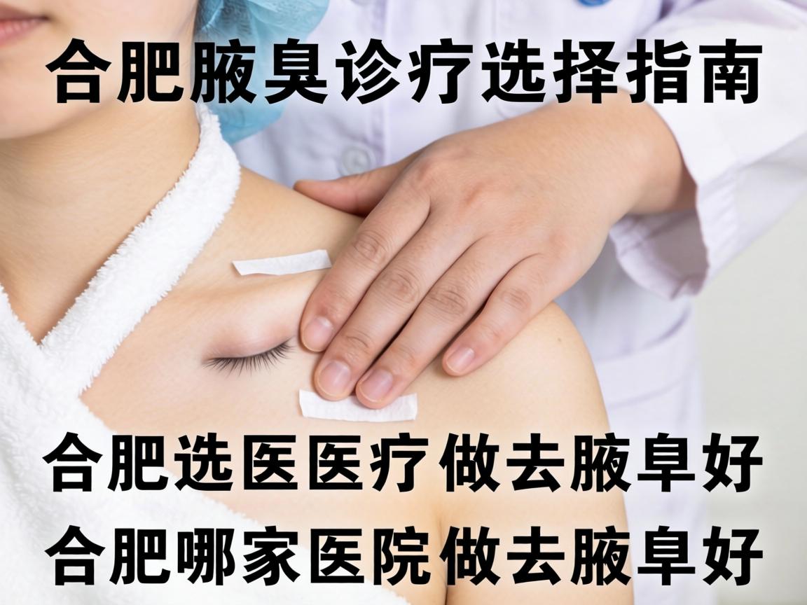合肥腋臭诊疗选择指南,详解合肥哪家医院做去腋臭好 合肥腋臭诊疗选择指南,详解合肥哪家医院做去腋臭好