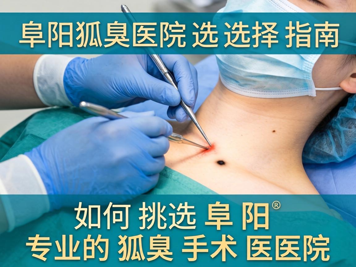 阜阳狐臭手术医院选择指南,如何挑选阜阳专业的狐臭手术医院 阜阳狐臭手术医院选择指南,如何挑选阜阳专业的狐臭手术医院