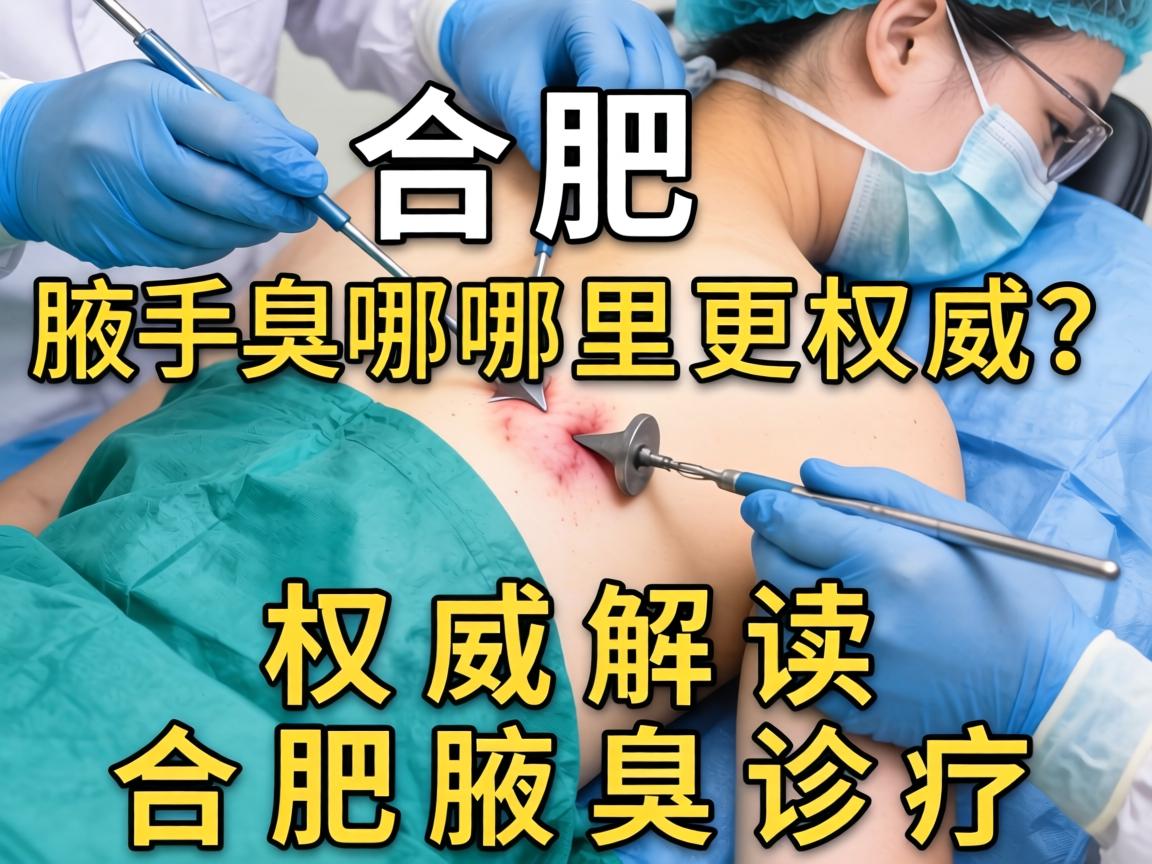 合肥腋臭手术哪里更权威？权威解读合肥腋臭诊疗